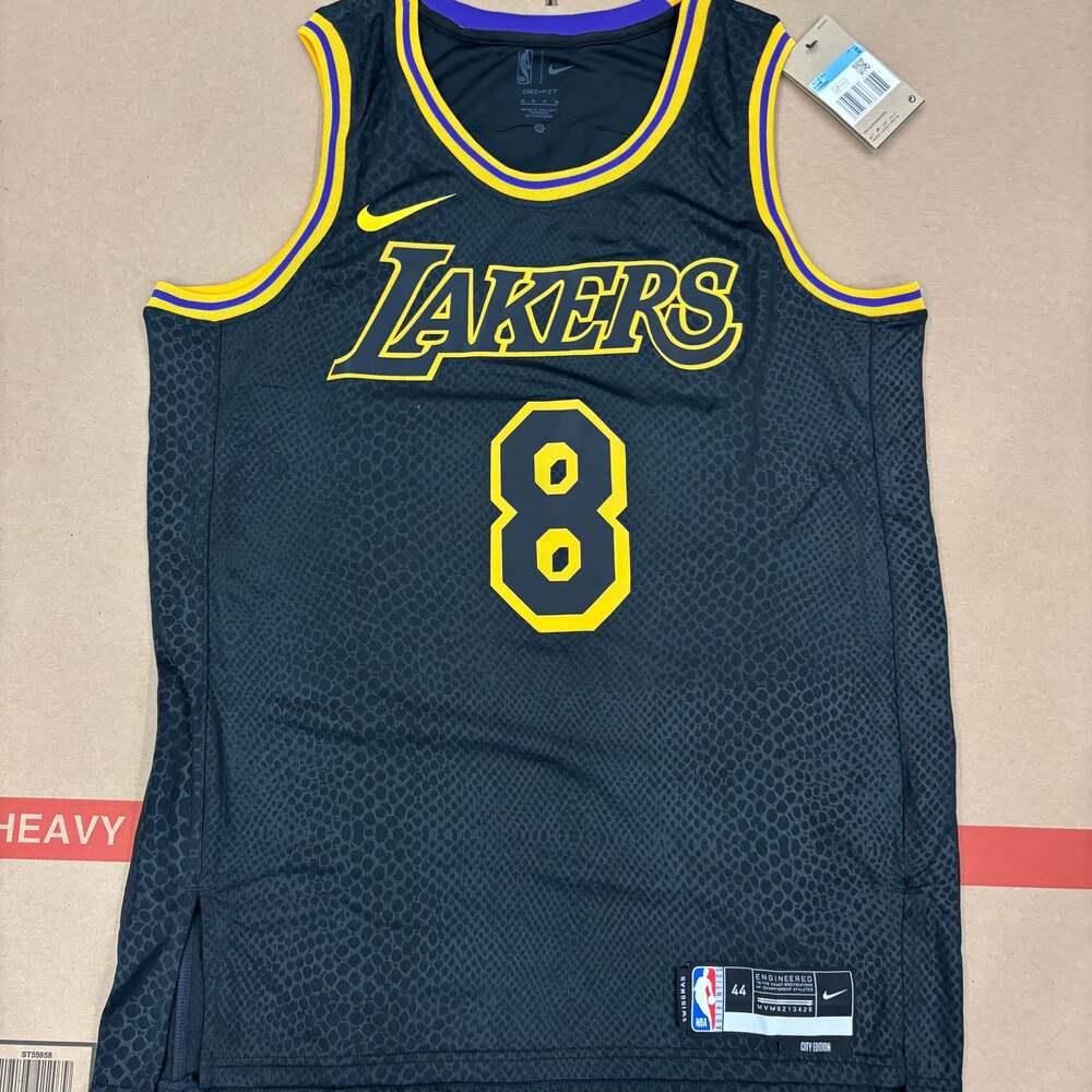 Nike Kobe Bryant LA Lakers Black Mamba Swingman Jersey
